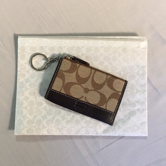 coach mini zip tote